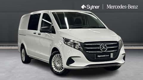 2025 MERCEDES VITO L2 DIESEL RWD 116CDI PRO CREW VAN 9G TRONIC, 2025 4,603 MILES... photo