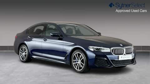 2021 BMW 5 SERIES SALOON 530E XDRIVE M SPORT 4DR AUTO, 2021 73,041 MILES PETROL PARALLEL... photo