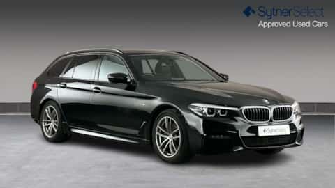 2019 BMW 5 SERIES DIESEL TOURING 520D XDRIVE M SPORT 5DR AUTO, 2019 70,542 MILES DIESEL... photo
