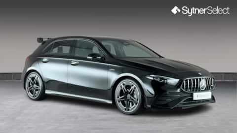 2024 A CLASS AMG HATCHBACK A35 4MATIC PREMIUM PLUS 5DR AUTO, 2024 9,602 MILES PETROL... photo
